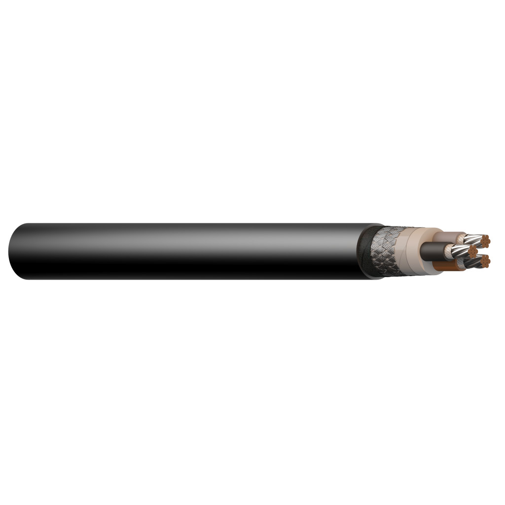 BFOU M 1kV 3X 1.5/4mm2 P5/P12/P105 BK - Sohome AS