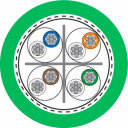 lapp-etherline-fd-p-cat.6a-4x2xawg24-7-pur-hf-green