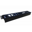 patchguide-1hu-black-with-12-slots-and-plastic-cover