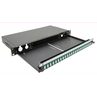 patchpanel-1u-24ports-lc-sm-12-duplex-adaptors-black