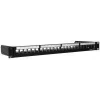 bergen-cabling-maritime-lan-patchpanel-24p-keystone-empty-bk