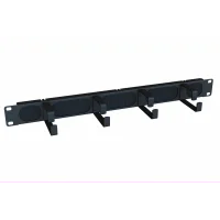 patchguide-1hu-black-with-brush-strip-4-cable-rings